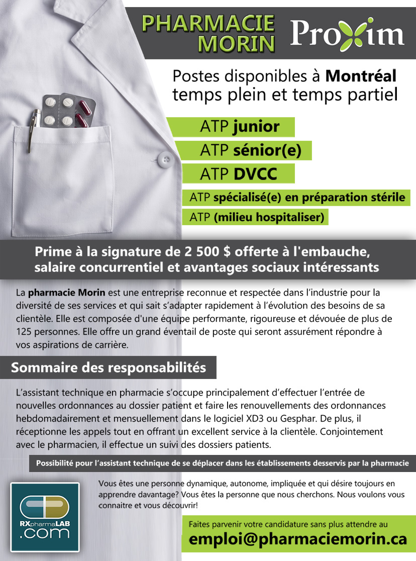 Plusieurs Postes Atp Communautaire Hospitalier